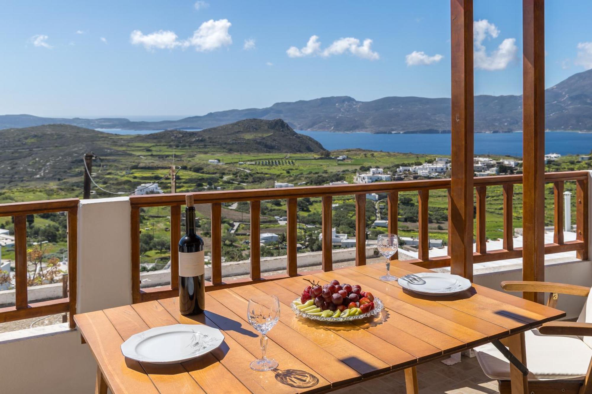 Villa Uncle John'S House With View Trypiti Exterior foto